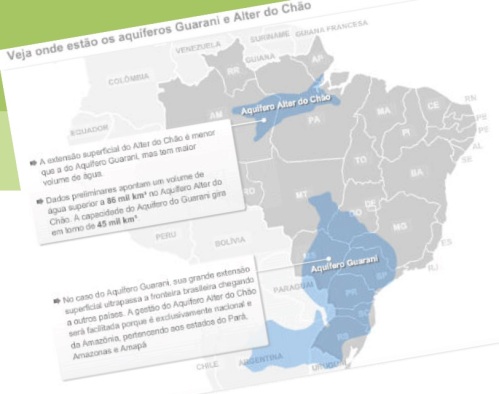aquiferos Guarani e Alter do Chao